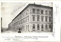 T2/T3 1904 Budapest V. Főherceg Károly Laktanya (Valero Kaszárnya), A Mai Markó és Honvéd Utca Sarkán (EK) - Non Classés