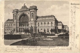 T3 1903 Budapest VII. Keleti (Központi) Pályaudvar, Vasútállomás. Ganz Antal 44. (r) - Non Classés