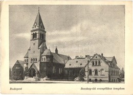 ** T2/T3 Budapest XI. Kelenföld, Bocskay úti Evangélikus Templom (EK) - Sin Clasificación