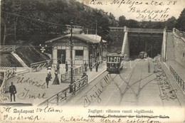 T3 1905 Budapest XII. Zugliget, Villamos Vasúti Végállomás (fa) - Non Classés