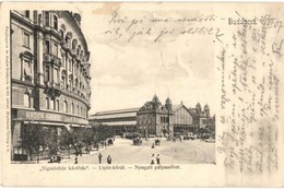 T2/T3 1929 Budapest XIII. Brück Károly Vígszínház Kávéháza, Lipót Körút, Nyugati Pályaudvar, Villamos - Sin Clasificación