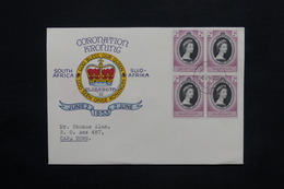 BASUTOLAND - Enveloppe FDC Du Couronnement De La Reine Elisabeth En 1953 Pour Cape Town - L 25143 - 1933-1964 Crown Colony