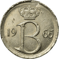 Monnaie, Belgique, 25 Centimes, 1966, Bruxelles, TB, Copper-nickel, KM:153.1 - 25 Cent