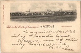 * T2/T3 1898 Székesfehérvár, Látkép Keletről. Klökner Péter Kiadása (EK) - Ohne Zuordnung
