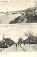 T2/T3 1911 Szentendre, Hajó- és Vasútállomás, Gőzmozdony és Gőzhajó (EK) - Sin Clasificación