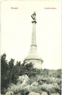 T2 1919 Brassó, Kronstadt, Brasov; Árpád Milleniumi Emlékszobor. Brassói Lapok Kiadása / Millenium Monument, Statue - Ohne Zuordnung