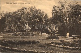 T3 1914 Buziásfürdő, Baile Buzias; Park. Kiadja Heksch Manó / Park (EB) - Non Classés