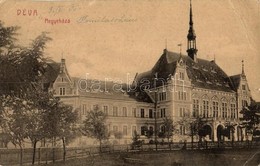 T3 Déva, Deva; Megyeháza. W. L. (?) No. 509. / County Hall (kis Szakadás / Small Tear) - Non Classés