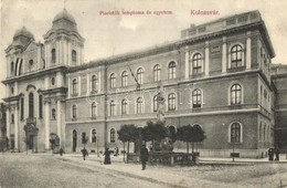 T2/T3 1908 Kolozsvár, Cluj; Piaristák Temploma, Egyetem. Kiadja Schuster Emil / Piarist Church, University (EK) - Sin Clasificación