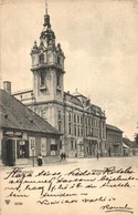 T2/T3 1904 Kolozsvár, Cluj; Vármegyeház, Jakner József Cipész üzlete / Shoemaker's Shop (EK) - Non Classificati