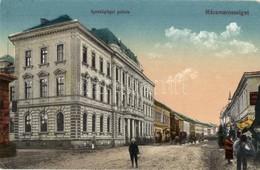 T2/T3 1917 Máramarossziget, Sighetu Marmatiei; Igazságügyi Palota, Piaci árusok / Palace Of Justice, Market Vendors (EK) - Non Classificati