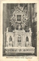 T2/T3 Máriaradna, Radna; Templom Főoltára Kegyképpel / Pilgrimage Church Interior, Main Altar (EK) - Non Classés