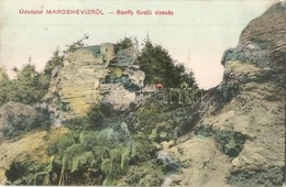 T2/T3 1915 Maroshévíz, Toplita; Bánffy Fürdői Vízesés. Kiadja Walter Ede / Waterfall (EK) - Non Classificati