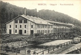 T2 1909 Resica, Resita; Gépgyár Iparvasúttal. Braumüller L. Kiadása / Maschinenfabrik / Machine Factory With Industrial  - Sin Clasificación