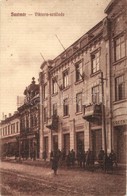 T2/T3 1914 Szatmárnémeti, Szatmár, Satu Mare; Viktória Szálloda. Kiadja Boros Adolf 230. / Hotel (EK) - Non Classés