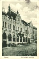 T2/T3 Tasnád, Tasnad; Hotel Royal Szálloda, Vendéglő, étterem. Kiadja Lövinger / Hotel, Restaurant (EK) - Non Classés