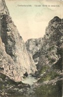 T3 1913 Tordai-hasadék, Cheile Turzii; Tündér Fürdő és óriás Fala / Turda Gorge (fa) - Non Classés