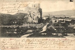 T3/T4 1906 Beckó, Beczkó, Beckov; Beckó Vára A Vágvölgyben. Gansel Lipót 200. / Beckovsky Hrad, Povazie / Castle Ruins I - Non Classés