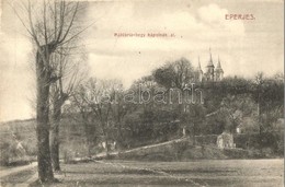 T3 1909 Eperjes, Presov; Kálváriahegy Kápolnákkal. Kiadja Divald Károly Fia / Calvary Hill With Chapels (EB) - Non Classés