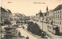 ** T2 Kassa, Kosice; Fő Utca Felső Része, Villamos, üzletek / Main Street, Tram, Shops - Sin Clasificación