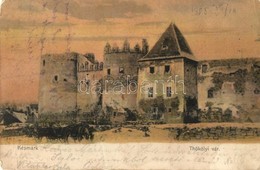 T3 1905 Késmárk, Kezmarok; Thököly Vár. Kiadja Schmidt R. C. / Castle (fa) - Sin Clasificación