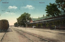 T2/T3 Komárom, Komárno; Pályaudvar, Vasútállomás, Vagon / Bahnhof / Railway Station, Wagon (EK) - Sin Clasificación