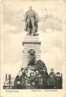 T2 1906 Komárom, Komárno; Klapka Szobor. 'Pannonia' E. D. K. 77. / Monument, Statue (EK) - Non Classés