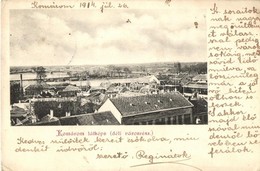 T2/T3 1904 Komárom, Komárno; Látkép, Déli Városrész, Híd. E. D. K. 28. / General View, Bridge (EK) - Non Classés