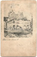 * T3 1899 Lőcse, Levoca; Városháza. Kiadja Patz Emil / Town Hall (felületi Sérülés / Surface Damage) - Sin Clasificación