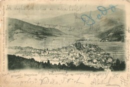 T4 1901 Nagyrőce, Gross-Rauschenbach, Velká Revúca; Látkép. Kiadja Bücher Béla / General View (b) - Non Classés