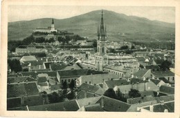 T2/T3 Nyitra, Nitra; Látkép A Zobor Heggyel és A Püspöki Várral. Kiadja B. Fidler / General View With Zobor Mountain And - Sin Clasificación