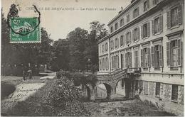 VAL DE MARNE - CHATEAU DE BREVANNES - LE PONT ET LES FOSSES  1908 - Limeil Brevannes