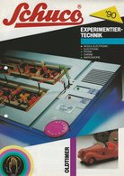 KAT158 Modellprospekt SCHUCO Experimentiertechnik 1990, Deutsch - Literature & DVD