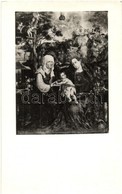 ** T1 Rozsnyó, Roznava; Szent Anna Kép. A Rozsnyói Metercia A Rozsnyói Székesegyház Legértékesebb Műkincse (1515), Hátte - Ohne Zuordnung
