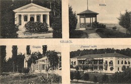 * T2 Szliács, Sliac; Kápolna, Kilátás, üvegház, Pannónia Szálloda / Chapel, View, Glasshouse, Hotel - Sin Clasificación