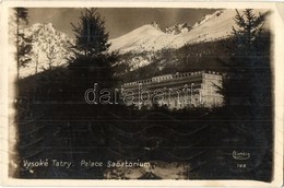 T2/T3 Tátra, Magas Tátra, Vysoké Tatry; Palace Sanatorium / Szanatórium / Sanatorium (EK) - Sin Clasificación