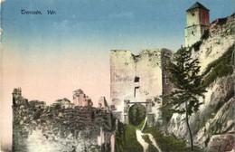 T2/T3 Trencsén, Trencín; Vár / Trenciansky Hrad / Castle + 1918 Trencsén P.U. (EK) - Sin Clasificación