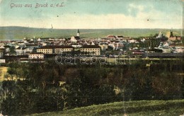 T4 Lajtabruck, Bruck An Der Leitha; Látkép A Vasútállomással. Kiadja Alex J. Klein No. 648. / General View With Railway  - Non Classés