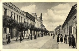 T2/T3 Alsólendva, Dolnja Lendava;  Utcakép, üzlet, Templom, Kerékpár. Kiadja Marica Sever / Street View, Shops, Church,  - Zonder Classificatie