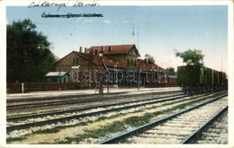 T2/T3 Csáktornya, Cakovec; Vasútállomás, Vagonok / Railway Station, Wagons (EK) - Unclassified