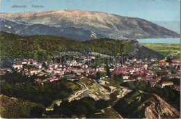 T2 Vlora, Valona; General View. Purger & Co. Photochromiekarte No. 13816. + K.u.K. Kriegsmarine SMS Leopard Marine Feldp - Non Classificati