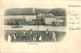 T2 1898 (Vorläufer!) Banja Luka, Banjaluka; Trappistenkloster / Trappist Cheese Manufacture With Ferry - Non Classificati