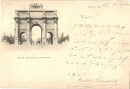 T2/T3 1900 Paris, Exposition Universelle, Arc De Triomphe Du Carrousel / Triumph Arc - Zonder Classificatie