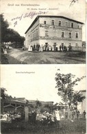T2 Grzedy, Konradswaldau; W. Krebs Gasthof Und Ausspannung Glückhilf, Gesellschaftsgarten / Guest House, Shop Garden - Non Classés