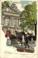 T2/T3 1902 Berlin, An Der Ruhmeshalle. Kunstanstalt J. Miesler Litho - Sin Clasificación