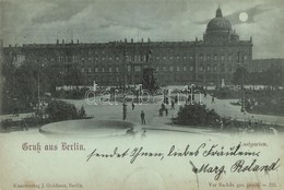 T2 1898 Berlin, Lustgarten. Kunstverlag J. Goldiner 373. / Park - Unclassified