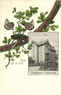 T2/T3 Jena, Corpshaus Franconia. Studentika / German Student Corps. Studentica; Ernst Gollub's Mensur Fencing Stlye Art  - Unclassified