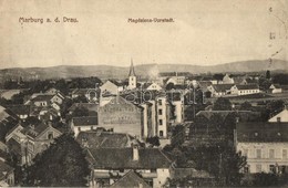 T4 Maribor, Marburg; Magdalena-Vorstadt, Spar-Verein, Verlag Rudolf Gaisser / Suburb, Savings Club, General View (ázott  - Non Classés