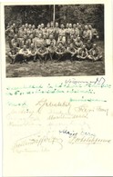 T2 1936 Az 51. Számú Cserkész Tiszti Tábor Résztvevői Csoportképe, Aláírásokkal / Hungarian Scout Officer Camp Participa - Sin Clasificación