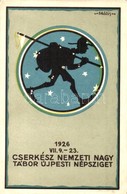 ** T2/T3 1926 Cserkész Nemzeti Nagytábor Az Újpesti Népszigeten / Hungarian National Boy Scout Camping Festival S: Mátis - Ohne Zuordnung